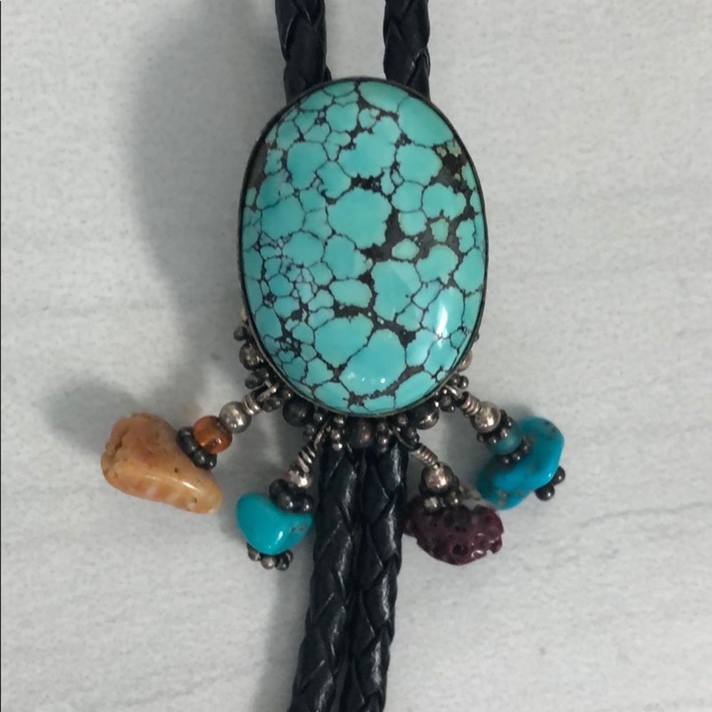 Turquoise Bolero tie